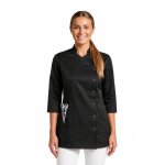 Isacco tunique estheticienne noire nizza manches 3 / 4 superdry