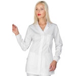 Isacco tunique femme atene pol / cot blanc 65 % polyester 35 % coton
