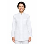 Isacco tunique femme col mao portofino blanche