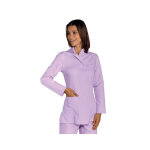 Isacco tunique femme col mao portofino lilas