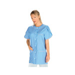 Isacco tunique femme manches courtes alberville bleu