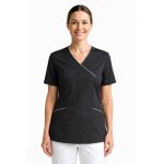 Isacco tunique femme � manches courtes bangkok superdry noire 100% polyester
