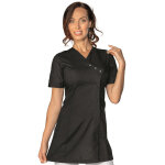Isacco tunique femme minorca noir 65% polyester 35% coton