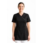 Isacco tunique femme minorca noir 65% polyester 35% coton