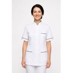 Isacco tunique infirmiere manches courtes panarea blanc noir