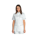 Isacco tunique infirmiere manches courtes panarea blanc noir
