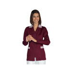 Isacco tunique m�dicale barcellona manches longues bordeaux