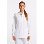 Isacco tunique m�dicale blanche col mao portofino
