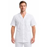 Isacco tunique m�dicale blanche homme coupe sport