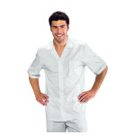Isacco tunique m�dicale blanche homme coupe sport