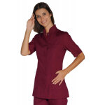 Isacco tunique m�dicale col mao portofino bordeaux