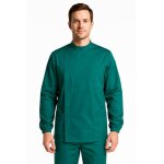 Isacco tunique m�dicale dentiste boutons vert 100% coton
