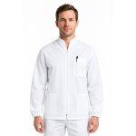 Isacco tunique m�dicale homme samarcanda blanc 100% coton
