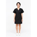 Isacco tunique m�dicale kimono noir
