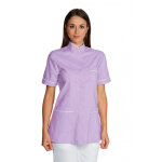 Isacco tunique m�dicale manches courtes panarea lilas blanc