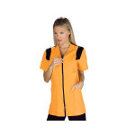 Isacco tunique m�dicale manches courtes santorini abricot noir