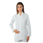 Isacco tunique m�dicale manches longues blanche calgary 100% coton