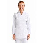 Isacco tunique m�dicale manches longues blanche calgary 100% coton