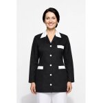 Isacco tunique m�dicale marbella noir blanc