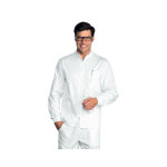 Isacco tunique mdicale samarcanda poignets serrs blanc 100% coton