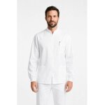 Isacco tunique m�dicale samarcanda poignets serr�s blanc 100% coton