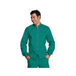 Isacco tunique m�dicale samarcanda poignets serr�s vert 100% coton