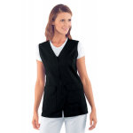 Isacco tunique m�dicale sans manches marakaibo noir