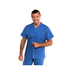 Isacco tunique m�dicale unisex 100% coton cancun bleu