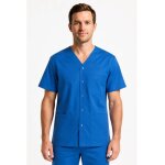 Isacco tunique m�dicale unisex 100% coton cancun bleu
