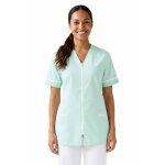 Isacco tunique m�dicale victoria blanc ray� vert 100% coton