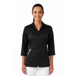 Isacco tunique professionnelle d'esth�tique noir onyx