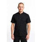 Isacco tunique de travail homme manche courte noire