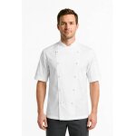 Isacco veste blanche chef cuisine � manches courtes