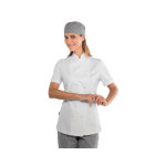 Isacco veste blanche de cuisine lady chef 100% coton