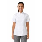 Isacco veste blanche de cuisine lady chef 100% coton