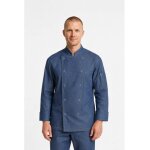 Isacco veste chef cuisinier boutons � pression jeans