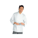 Isacco veste chef cuisinier livorno blanc 100% coton