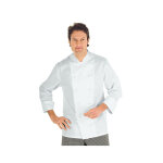 Isacco veste chef cuisinier roma blanc