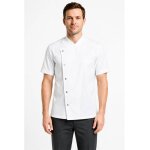 Isacco veste de chef erickson blanche � manches courtes superdry