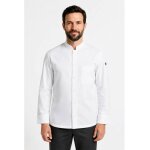 Isacco veste de chef koen blanche � manches longues superdry