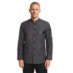 Isacco veste de chef koen jean's noir � manches longues