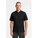 Isacco veste de chef koen noire � manches courtes superdry