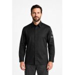 Isacco veste de chef manches longues chicago homme noire