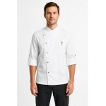 Isacco veste de chef manhattan blanche � manche longues