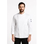 Isacco veste de chef tokyo slim blanche � manches longues