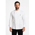 Isacco veste de chef tokyo slim blanche � manches longues superdry