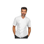 Isacco veste de chef erickson blanche � manches courtes superdry