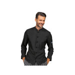 Isacco veste de chef koen noire � manches longues superdry