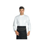 Isacco veste de cuisine blanche anti transpirante microfibre super dry yokohama