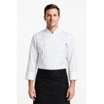 Isacco veste de cuisine blanche chef microfibres super dry